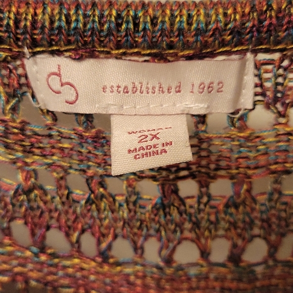 2x Cb multi color sweater - Picture 2 of 4